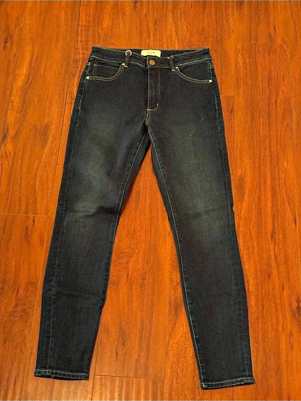 NEUW Denim Smith Skinny Jeans Black Waist 28